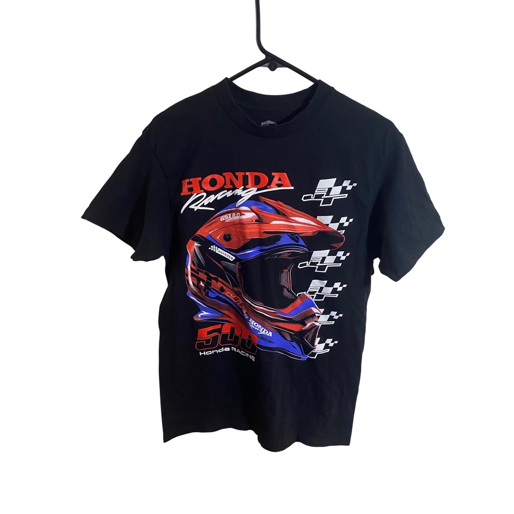 Honda Racing JT Racing GSX 2.0 Graphic T-Shirt Mens Medium Black Motocross Tee